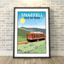 Snaefell Mountain Railway, Isle Of Man Print, thumbnail 1 of 6