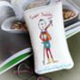 Personalised Super Dad Hand Embroidered Glasses Case – Custom Father’s Day Gift, thumbnail 1 of 5