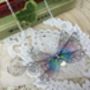 Purple Rainbow Faerie Wing Necklace, thumbnail 1 of 2