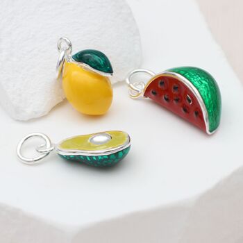 Sterling Silver And Enamel Charm Selection, 2 of 4