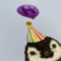 Baby Penguin With Balloon Personalised Children's Print, thumbnail 7 of 7
