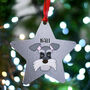 Schnauzer Christmas Tree Dog Decoration Personalised, thumbnail 10 of 10