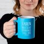 Personalised Coffee Mug For Women, thumbnail 1 of 2