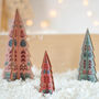 Christmas Tree Set, Folk Design, thumbnail 3 of 4