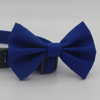 Bright Blue Dog Bow Tie, 5 of 7