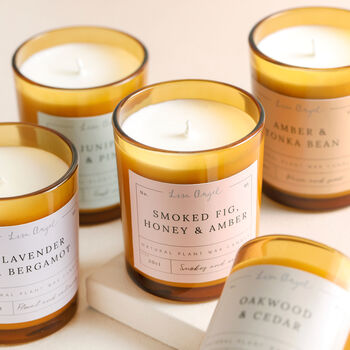 Amber And Tonka Bean Jar Candle, 3 of 3