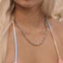 Silver Anchor Chain Necklace, thumbnail 5 of 7