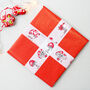 Wrapping Tape Festive Toadstools, thumbnail 5 of 7