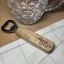 Personalised Wooden Bottle Opener 'Cheers …', thumbnail 1 of 3