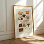 Personalised Favourite Things Paper 1st Anniversary Print, thumbnail 2 of 10