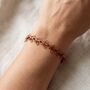 Handmade Copper Butterfly Link Bracelet, thumbnail 7 of 11