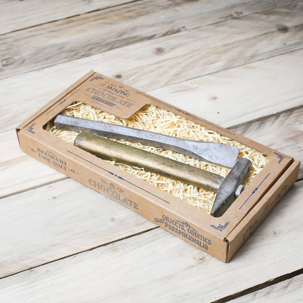 Chocolate Hammer And Chisel Gift Box By The Amazing Chocolate