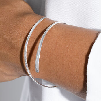Sterling Silver Wrap Bangle, 4 of 9