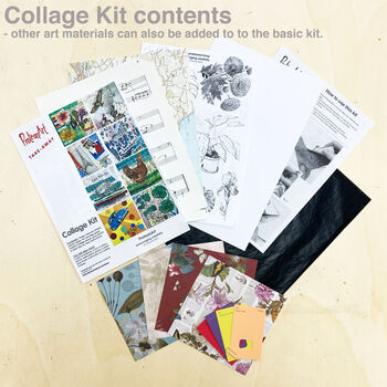 Botanical Themed Creative Drawing And Collage Kit, 4 of 10