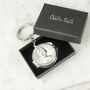 Personalised 50th Birthday Ten Pence Compact Mirror Keyring, thumbnail 2 of 7