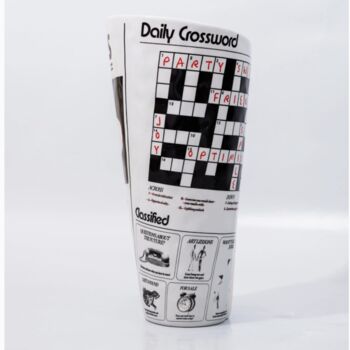 Ceramic Newspaper Vase, 2 of 4