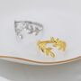Sterling Silver Olive Leaf Ring, thumbnail 5 of 12
