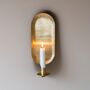 Brass Wall Sconce Candle Holder, thumbnail 6 of 6