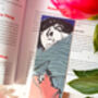 Striped Pyjama Illustrated Double Sided Bookmark, thumbnail 2 of 5