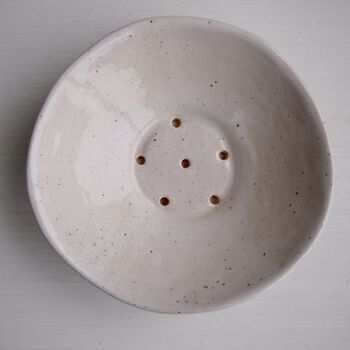 Handmade Mini White Ceramic Soap Dish, 5 of 10