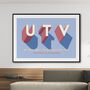 Aston Villa 'Utv' Poster, thumbnail 3 of 7