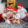 Personalised Seasons Greetings Christmas Pyjama Set, thumbnail 1 of 8