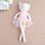 Personalised Cat Knitted Soft Toy, thumbnail 1 of 4