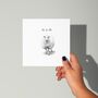 Ti A Fi Sheep Greeting Card, thumbnail 2 of 6