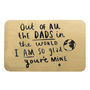 'Dad I Am So Glad You're Mine' Wallet Card, thumbnail 4 of 9