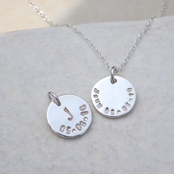 Personalised Hand Stamped Love Necklace, 4 of 12
