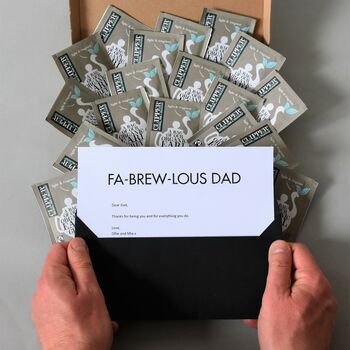 Letterbox Tea Gift Personalised For Dads, 2 of 8
