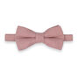 Wedding Handmade 100% Brushed Cotton Tie In Dusty Pink | Groomsmen Ties, thumbnail 10 of 10