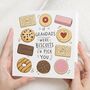 Funny Cute Grandad Biscuit Birthday Card, thumbnail 1 of 7