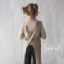 Kids Baking Pinafore | Linen Apron, thumbnail 2 of 12