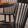 Harrogate Black Spindle Back Dining Chair, thumbnail 4 of 6