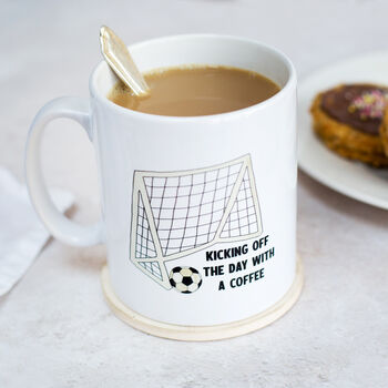 Fun Personalised Novelty Football Fan Ceramic Mug, 4 of 5