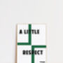 A Little Respect 80's Art Print, thumbnail 3 of 4