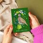 Christmas Card With Partridge In A Pear Tree Illustration, thumbnail 3 of 3