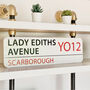 Personalised House Street Address Sign, thumbnail 2 of 6