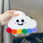 Personalised Pompom Cloud Wall Hanging, thumbnail 1 of 9
