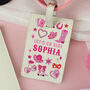 Personalised Cowgirl Passport Holder And Luggage Tag, thumbnail 4 of 4