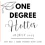 One Degree Hotter Funny Personalised Graduation Candle Gift For Her, thumbnail 3 of 6