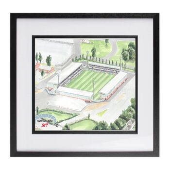 St Mirren Fc Stadium Fine Art Print, 3 of 3