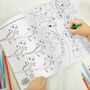 Dino Adventure Personalised Colouring Book, thumbnail 6 of 6