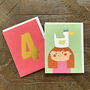 Mini Girl And Duck Card, thumbnail 4 of 5