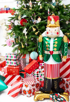 Giant 3D Standing Nutcracker Foil Balloon, 4 of 5