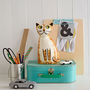 Handmade Ceramic Ginger Cat Money Bank, thumbnail 1 of 3