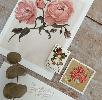 Rose Luxury Botanical Print, 5 of 6