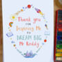Personalised 'Thank You For Inspiring Me' Teacher Card, thumbnail 4 of 4