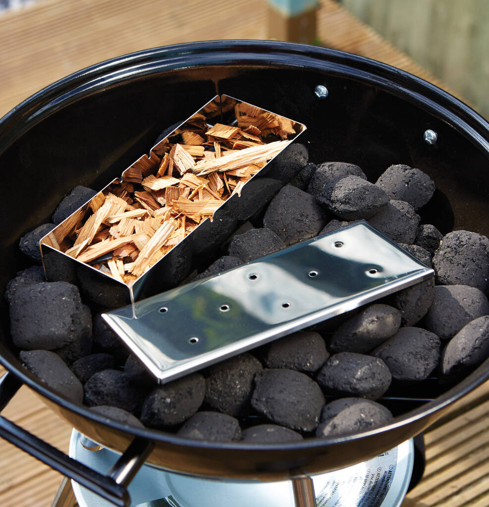 Stainless Steel Barbecue Smoking Box, 1 of 3